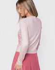 Gabrielle Cardigan (Light Pink) - Top - Yakira Bella