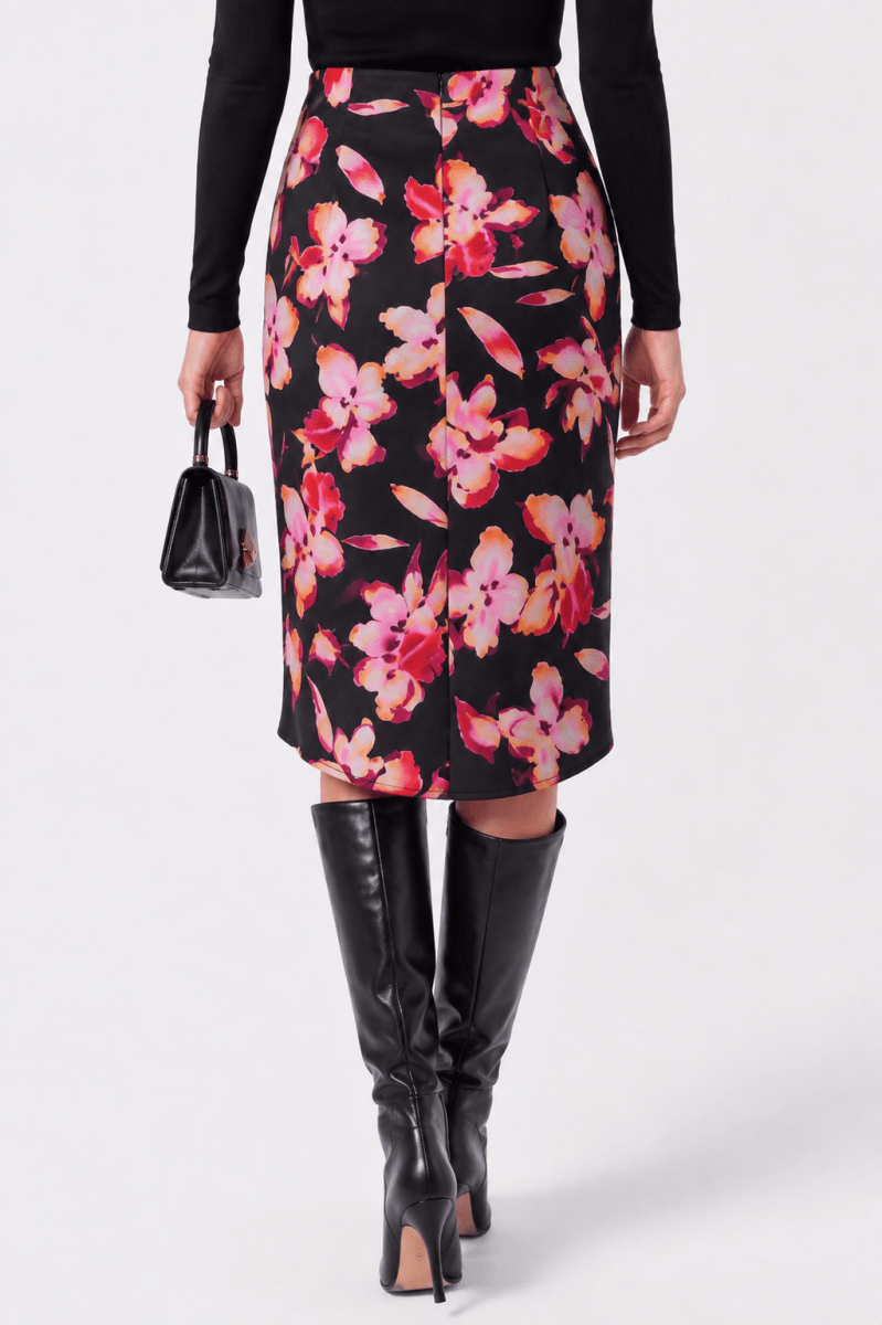 Galia Skirt (Black Pink) - Skirt - Yakira Bella