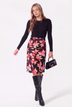 Galia Skirt (Black Pink)