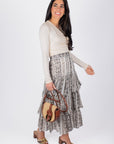 GIA SKIRT (BLACK/IVORY) - Skirt - Yakira Bella