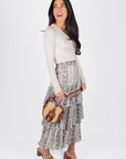 GIA SKIRT (BLACK/IVORY) - Skirt - Yakira Bella