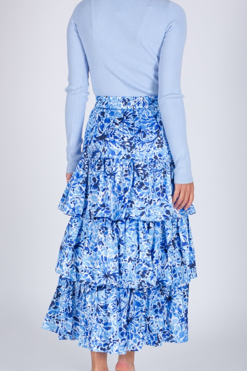 GIA SKIRT (BLUE) - Skirt - Yakira Bella