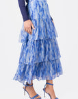 GIA SKIRT (BLUE/WHITE) - Skirt - Yakira Bella