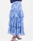 GIA SKIRT (BLUE/WHITE) - Skirt - Yakira Bella