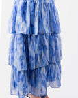 GIA SKIRT (BLUE/WHITE) - Skirt - Yakira Bella