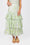 GIA SKIRT (GREEN FLOWER) - Skirt - Yakira Bella