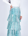 GIA SKIRT (GREEN) - Skirt - Yakira Bella