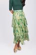 Gia Skirt (Ivory/Green)