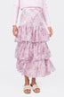 Gia Skirt (Purple Flower)
