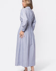 Gianna Dress (Blue Stripe) - Dress - Yakira Bella