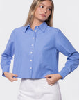 Gina Top (Blue Stripe) - Top - Yakira Bella