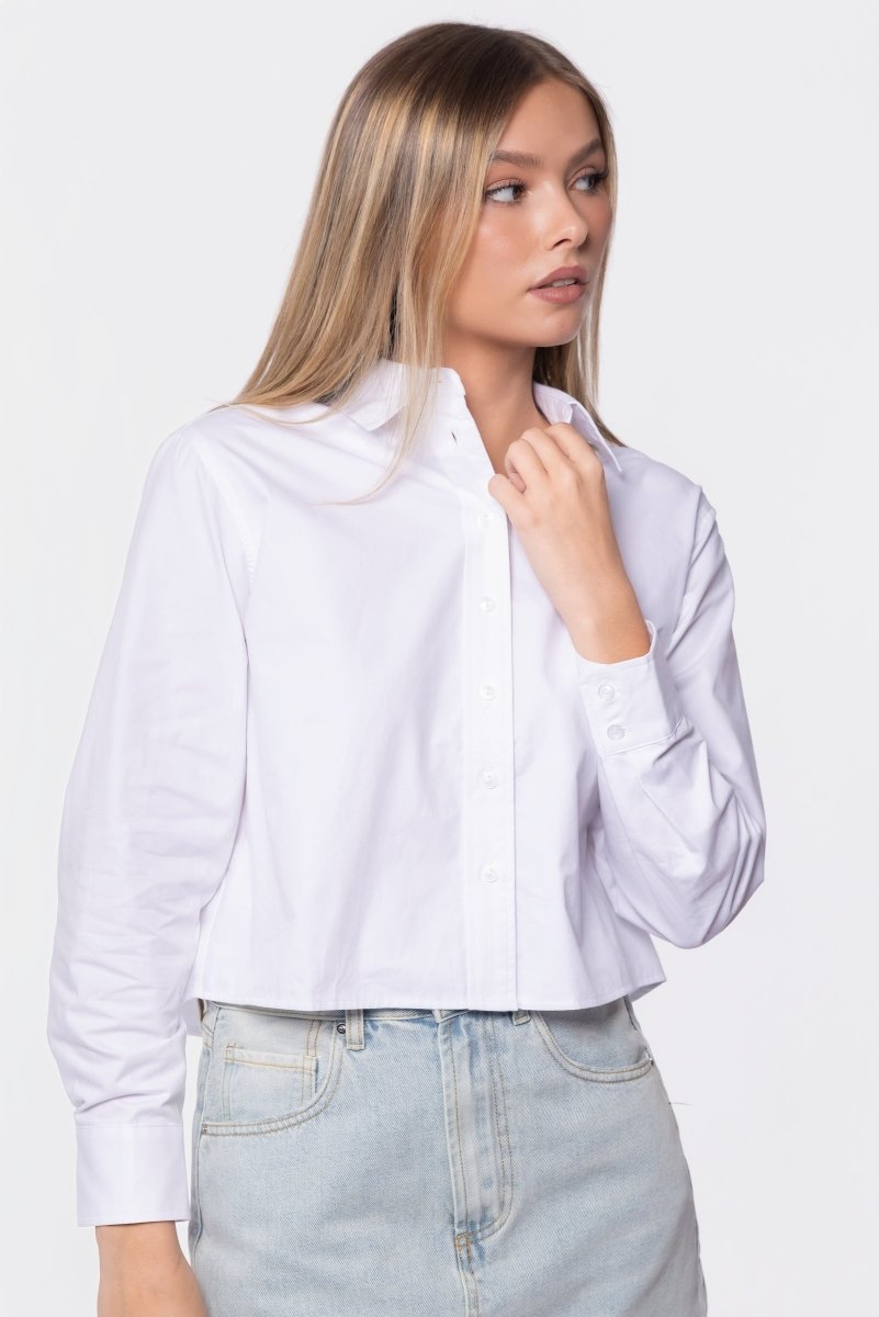 Gina Top (White) - Top - Yakira Bella
