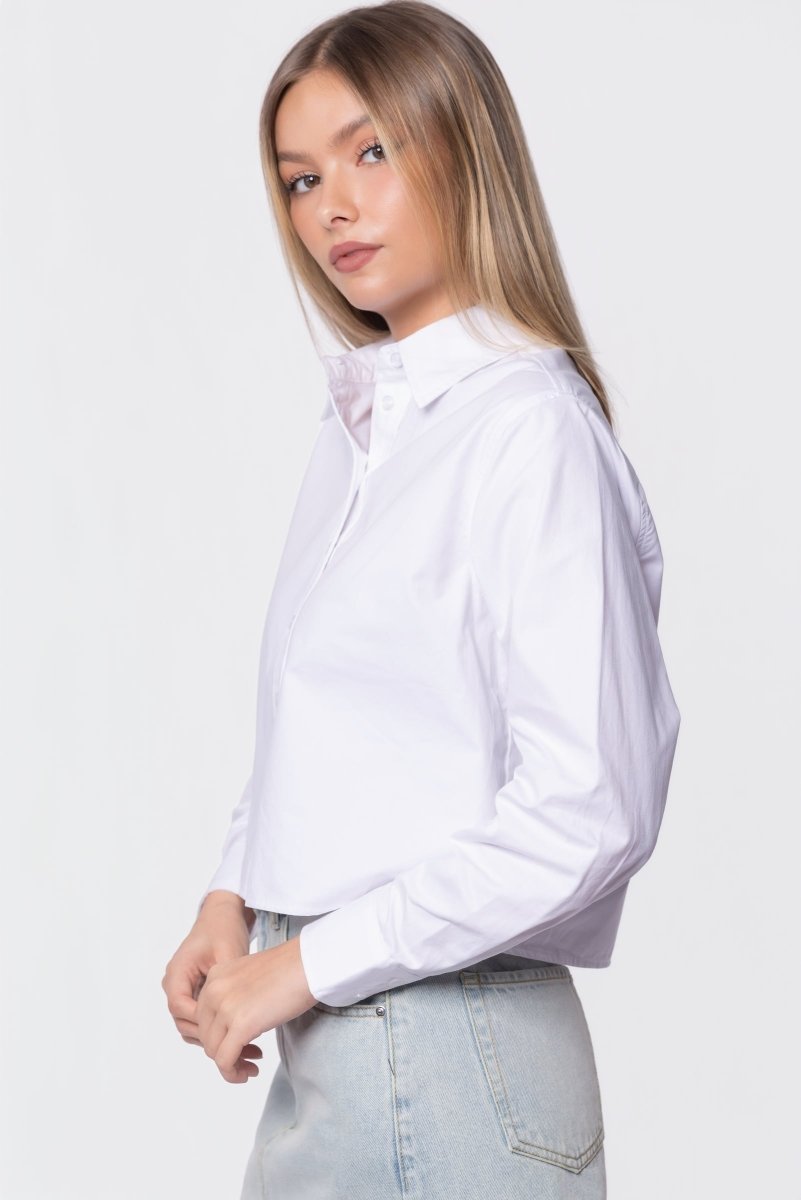 Gina Top (White) - Top - Yakira Bella