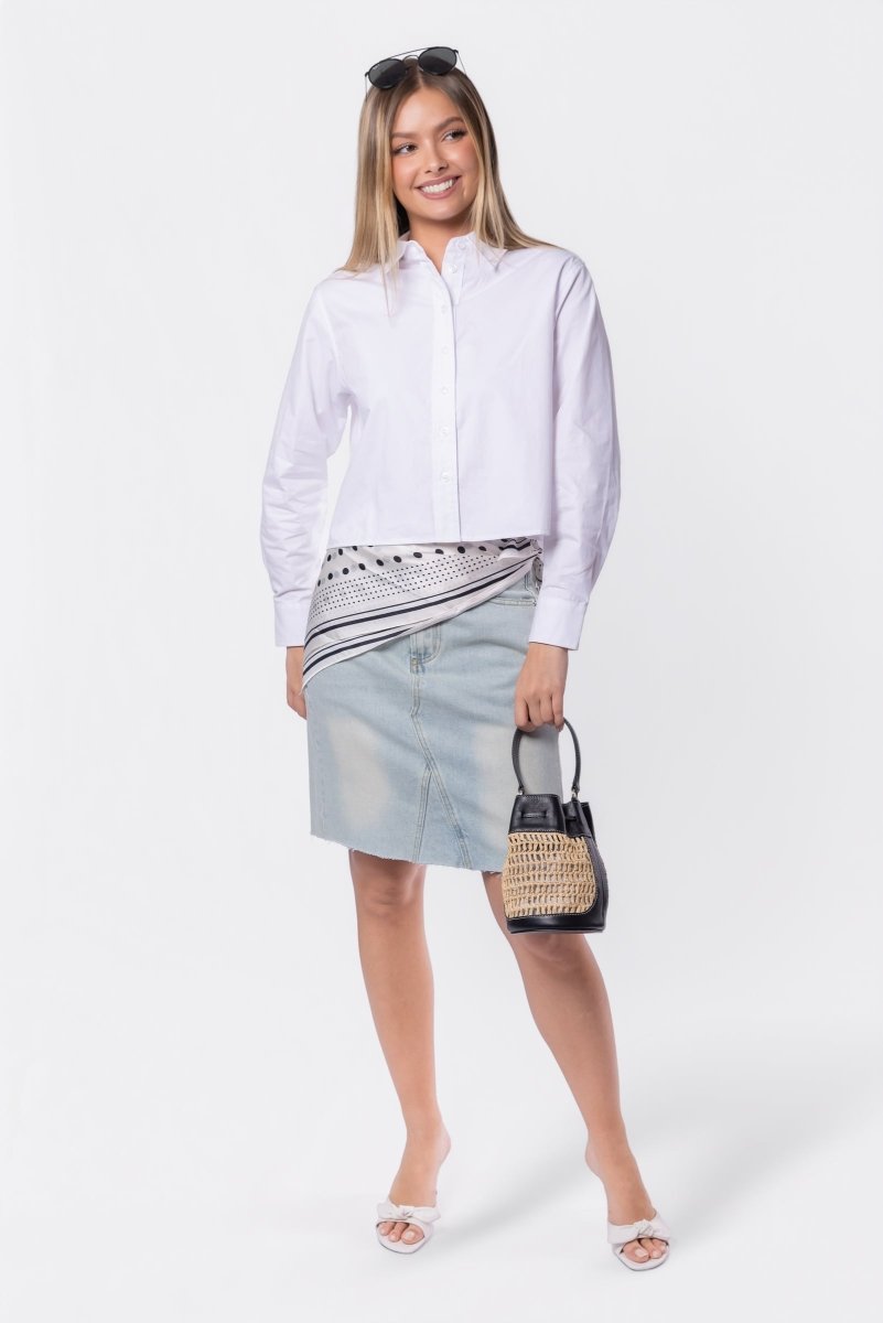 Gina Top (White) - Top - Yakira Bella