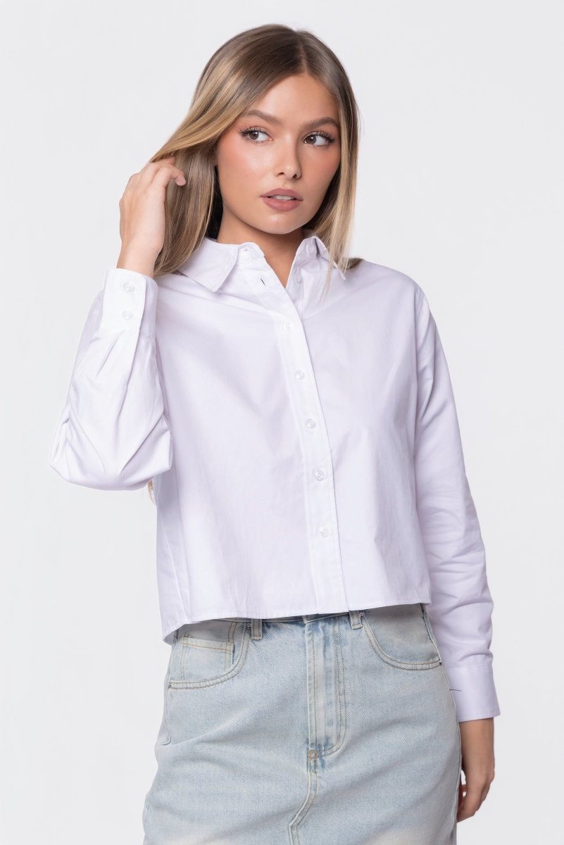 Gina Top (White) - Top - Yakira Bella