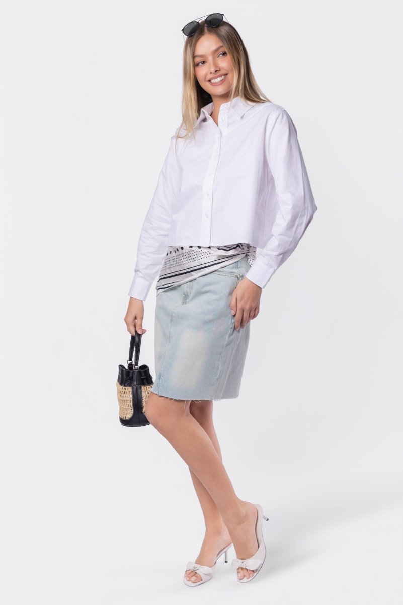 Gina Top (White) - Top - Yakira Bella