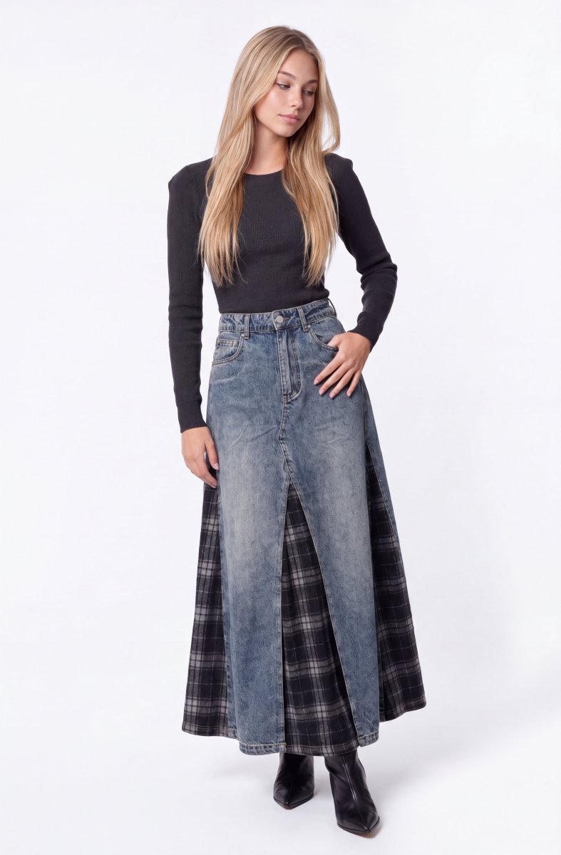 Ginny Skirt (Blue) - Skirt - Yakira Bella