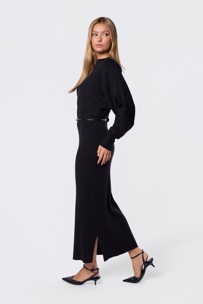 Grazia Dress (Black) - Dress - Yakira Bella