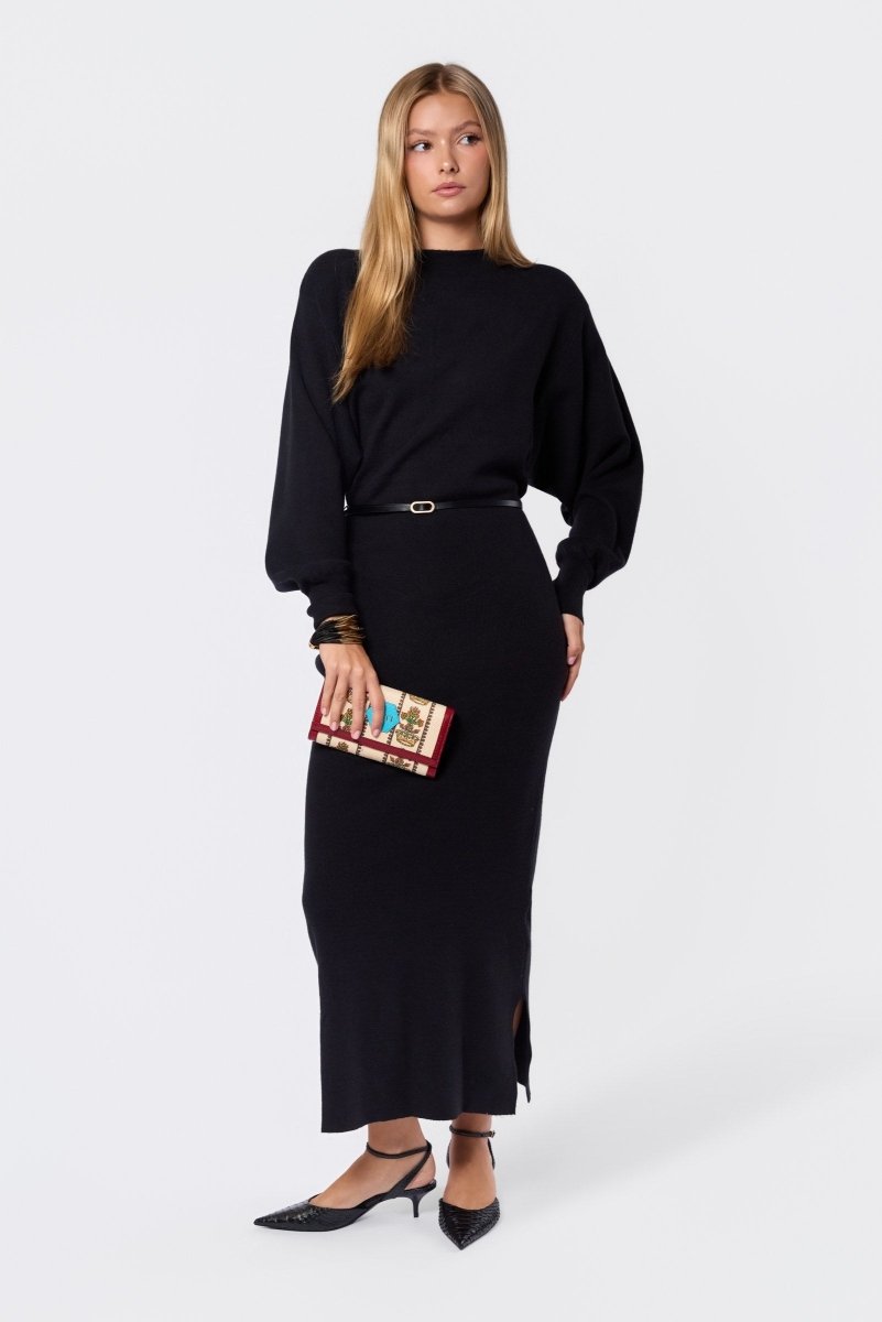 Grazia Dress (Black) - Dress - Yakira Bella