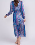 GWENYTH DRESS (BLUE GROUND) - Dress - Yakira Bella