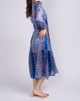 GWENYTH DRESS (BLUE GROUND) - Dress - Yakira Bella