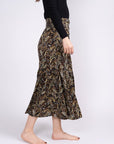 GWENYTH SKIRT (BLACK GROUND) - Skirt - Yakira Bella