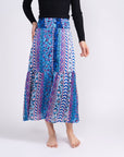 GWENYTH SKIRT (BLUE GROUND) - Skirt - Yakira Bella