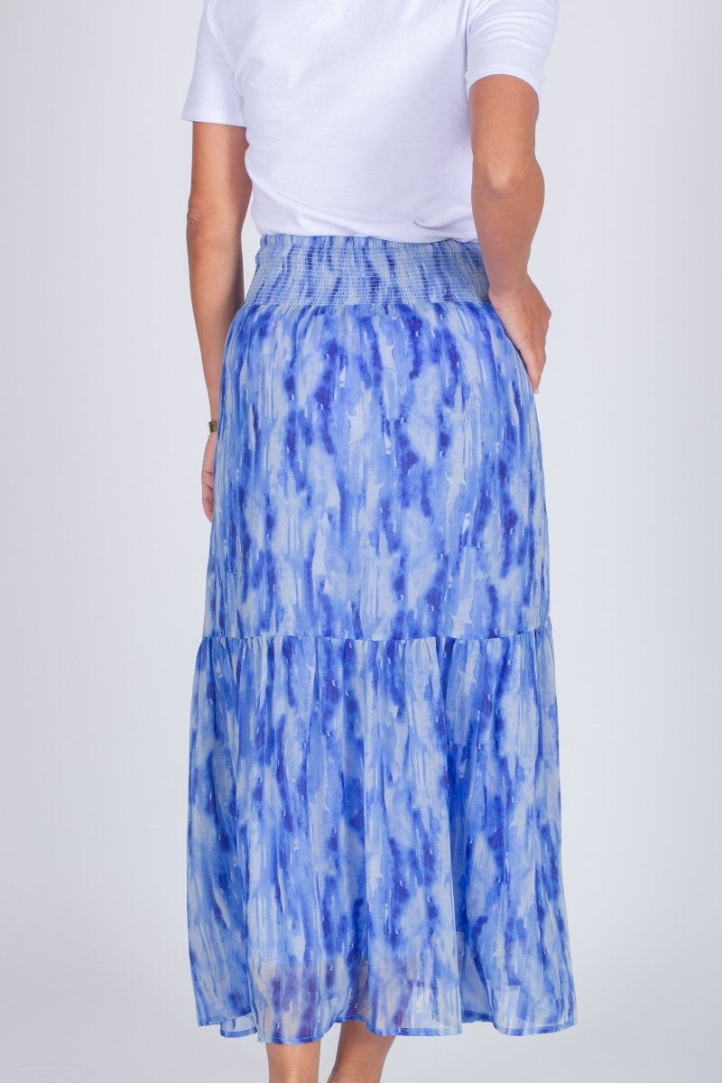 GWENYTH SKIRT (BLUE/NAVY) - Skirt - Yakira Bella