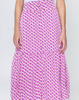 GWENYTH SKIRT (PURPLE PATTERN) - Skirt - Yakira Bella