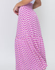 GWENYTH SKIRT (PURPLE PATTERN) - Skirt - Yakira Bella