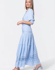 Hallie Dress (Blue) - Dress - Yakira Bella
