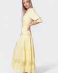 Hallie Dress (Light Yellow) - Dress - Yakira Bella