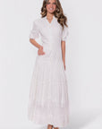 Hallie Dress (White) - Dress - Yakira Bella