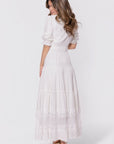 Hallie Dress (White) - Dress - Yakira Bella