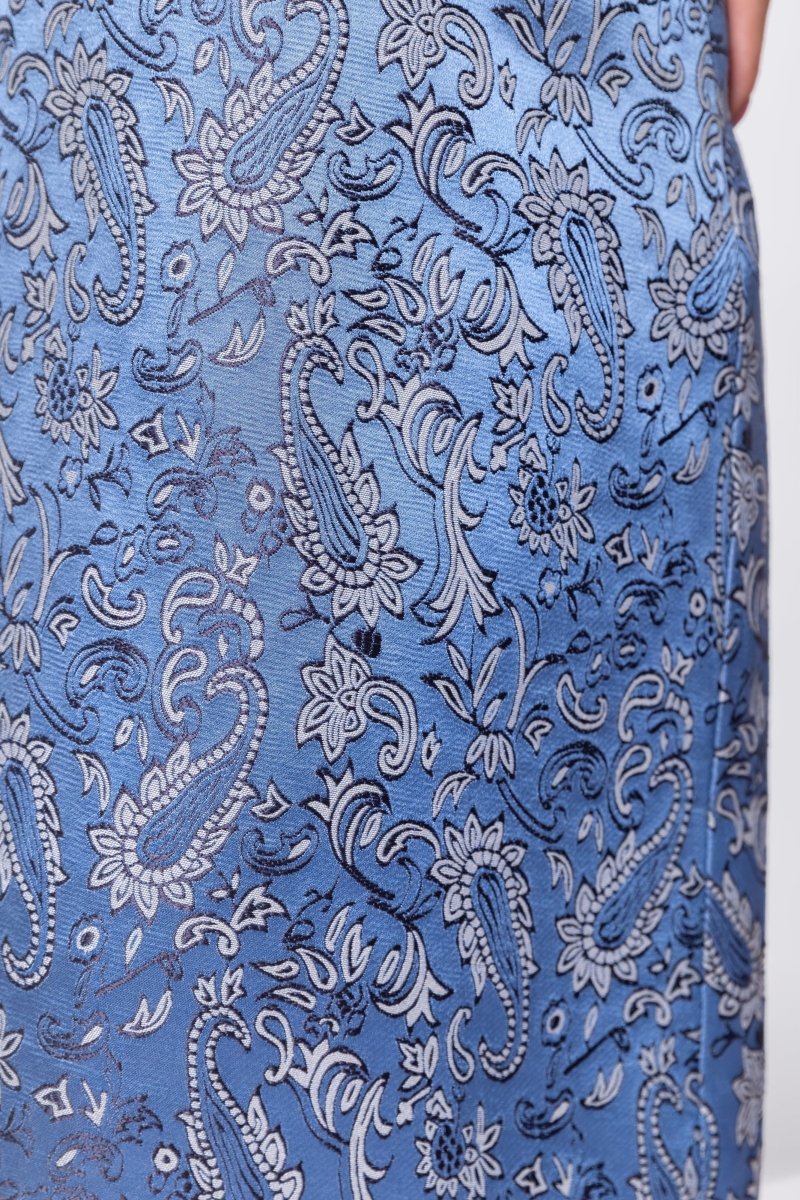 Hannah Skirt (Blue Pattern) - Skirt - Yakira Bella