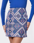 Hannah Skirt (Navy Multi) - Skirt - Yakira Bella