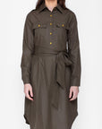 HARLEY DRESS (OLIVE) - Dress - Yakira Bella