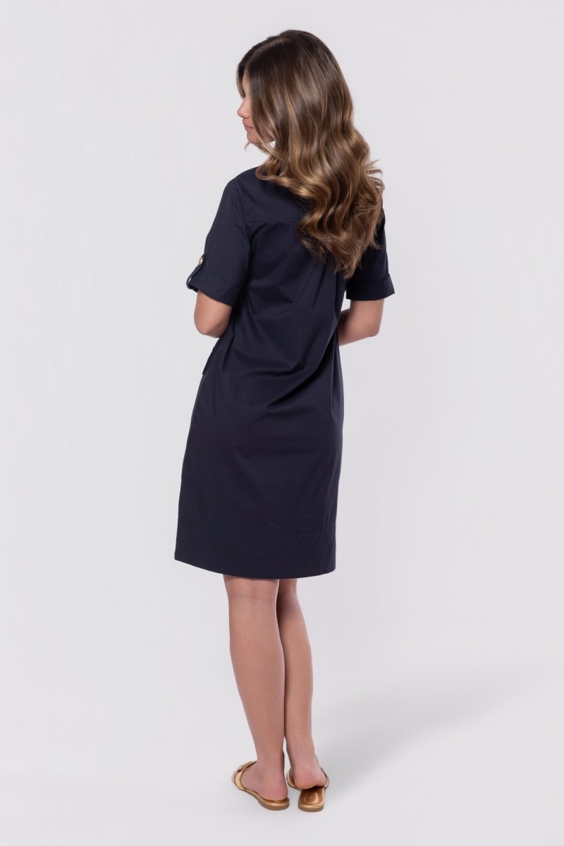 Hayden Dress (Navy) - Dress - Yakira Bella