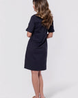 Hayden Dress (Navy) - Dress - Yakira Bella