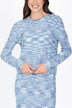 Heather Top (Blue)