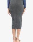 HEIDI SKIRT (Heather Charcoal) - Skirt - Yakira Bella