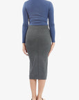 HEIDI SKIRT (Heather Charcoal) - Skirt - Yakira Bella