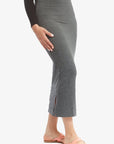 HEIDI SKIRT - MAXI (Heather Charcoal) - Skirt - Yakira Bella