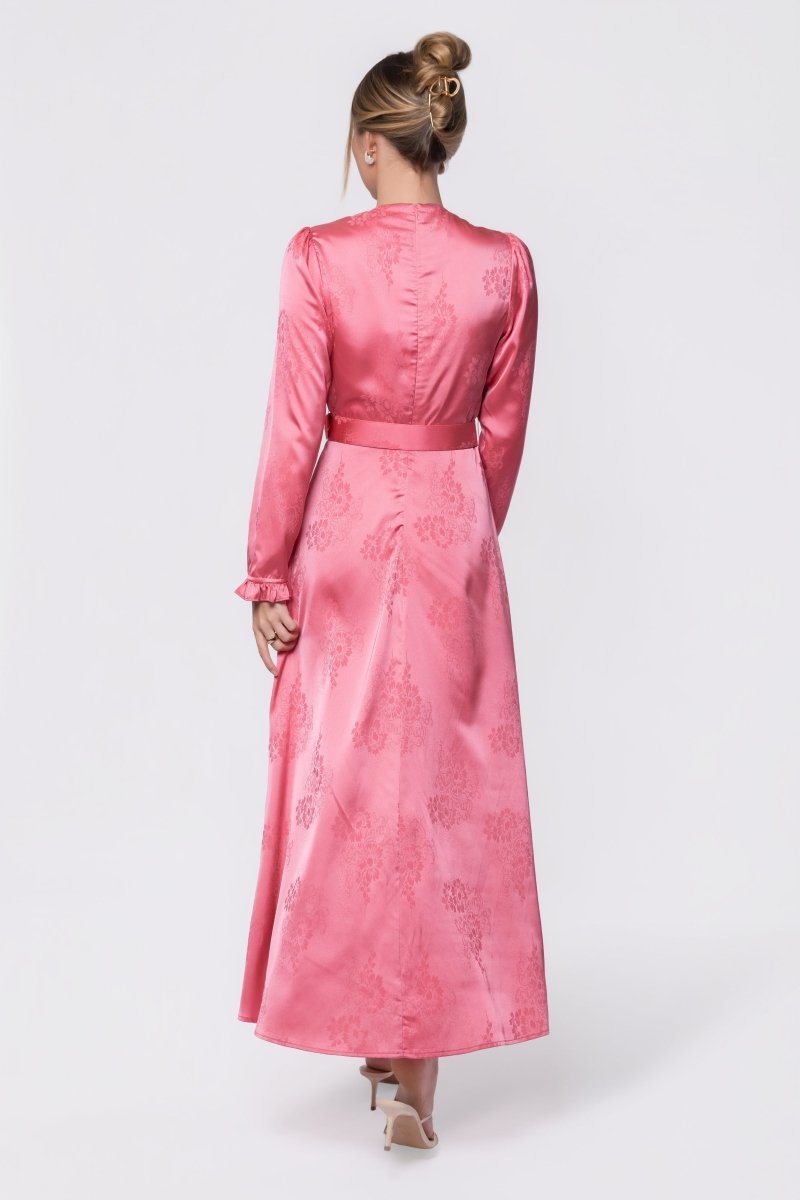 Helena Dress (Pink) - Dress - Yakira Bella