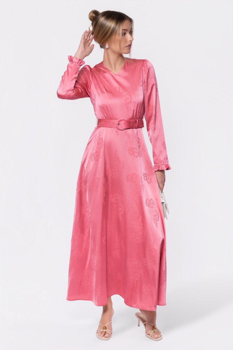 Helena Dress (Pink) - Dress - Yakira Bella