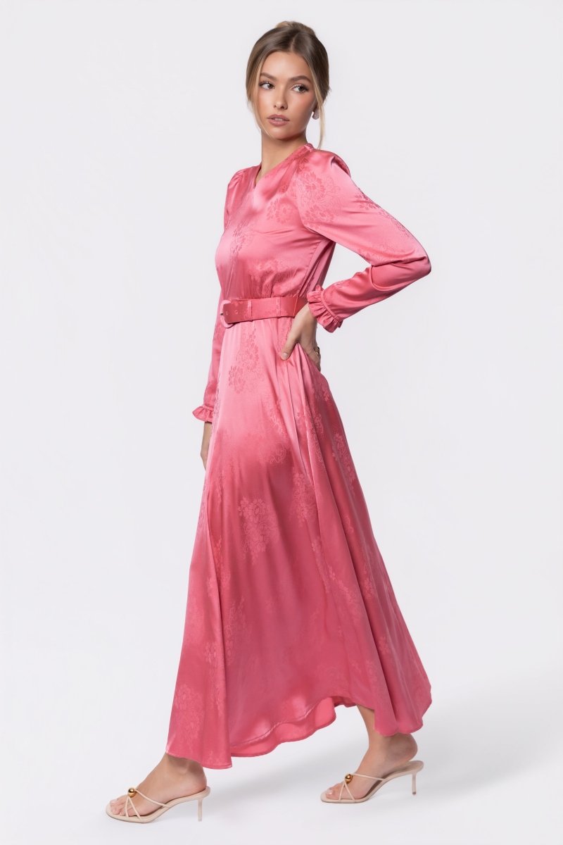 Helena Dress (Pink) - Dress - Yakira Bella