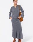 Hera Top (Grey) - Top - Yakira Bella