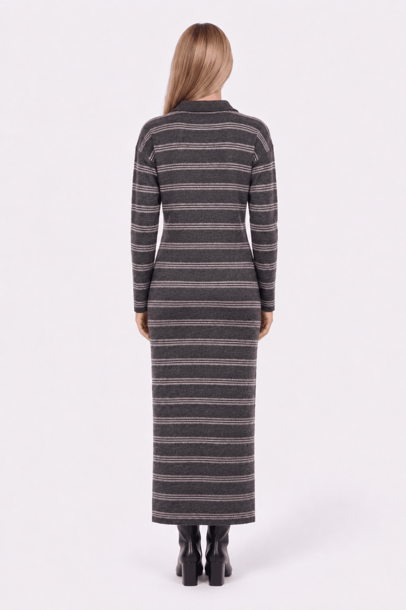 Heron Dress (Grey) - Dress - Yakira Bella