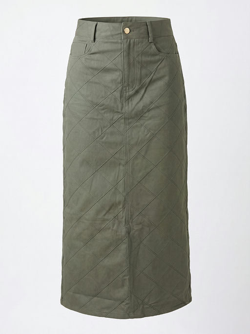 Indra Skirt (Olive Green) - Skirt - Yakira Bella