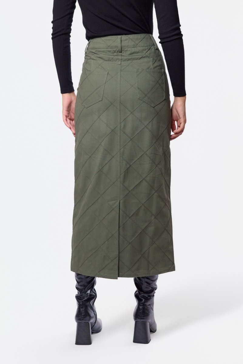 Indra Skirt (Olive Green) - Skirt - Yakira Bella